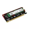 Axagon PCEM2-S PCIe x16 - M.2 NVMe M-Key adaptér slotu, s pasívnym hliníkovým chladičom