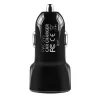 Axagon PWC-5V5 SMART auto nabíjačka 24W, 2x USB-A port, 5V/2,4A + 5V/2,4A