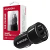 Axagon PWC-5V5 SMART auto nabíjačka 24W, 2x USB-A port, 5V/2,4A + 5V/2,4A