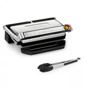 Kontaktný gril Tefal OptiGrill + XL GC728D10, 2000 W, 800 cm² nepriľnavé platne, 9 programov, varná plocha 400×200 mm