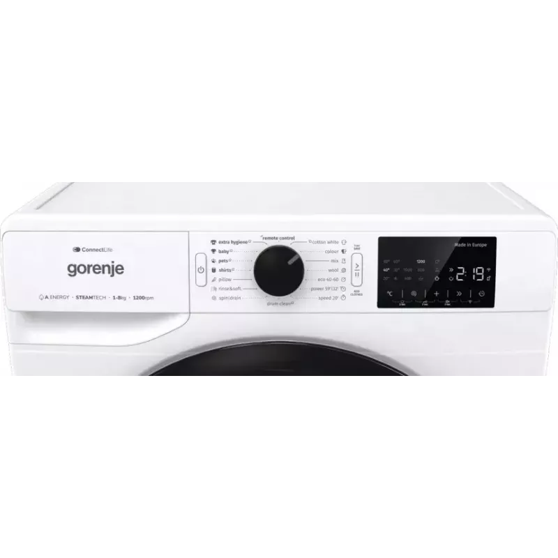 Gorenje WPNEI82A1SWIFI práčka s predným plnením 8 kg 1200 ot/min biela