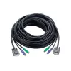 KVM kábel ATEN PS/2 HDB 1,2 m čierny