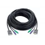 ATEN 2L-1001P KVM kábel PS/2, 1,8 m