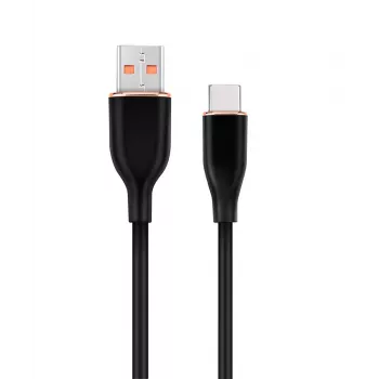 GEMBIRD Premium silikónový USB Type-C nabíjací a dátový kábel, 1,5 m – čierny