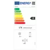 Voľne stojaca chladnička Gorenje RF414EPS4 — 206 L celkom, 165 L chladiaca časť, 41 L mraziaca časť, sivá