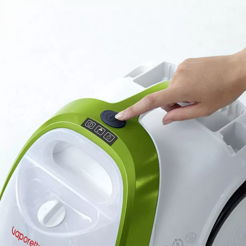 Polti Vaporetto Smart 110 Eco valcový parný čistič 1500 W čierna, zelená, biela