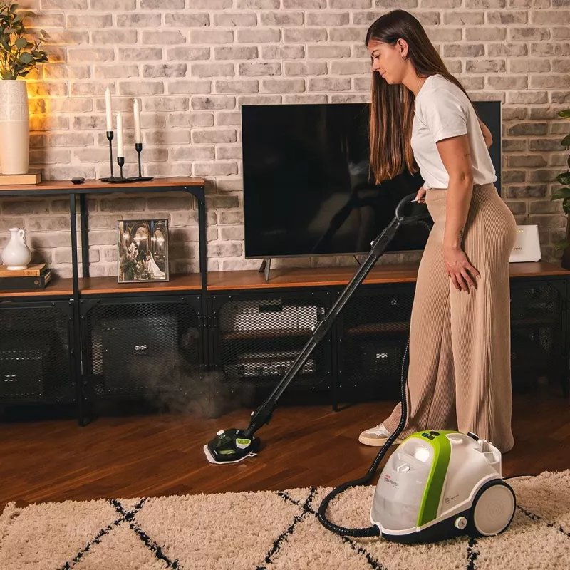 Polti Vaporetto Smart 110 Eco valcový parný čistič 1500 W čierna, zelená, biela
