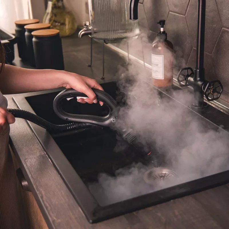 Polti Vaporetto Smart 110 Eco valcový parný čistič 1500 W čierna, zelená, biela