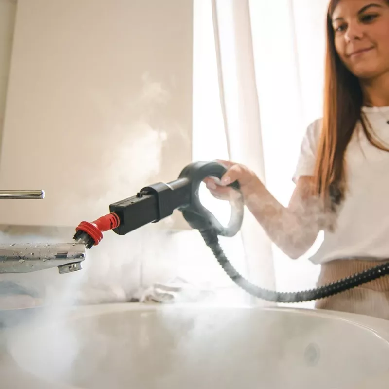Polti Vaporetto Smart 110 Eco valcový parný čistič 1500 W čierna, zelená, biela