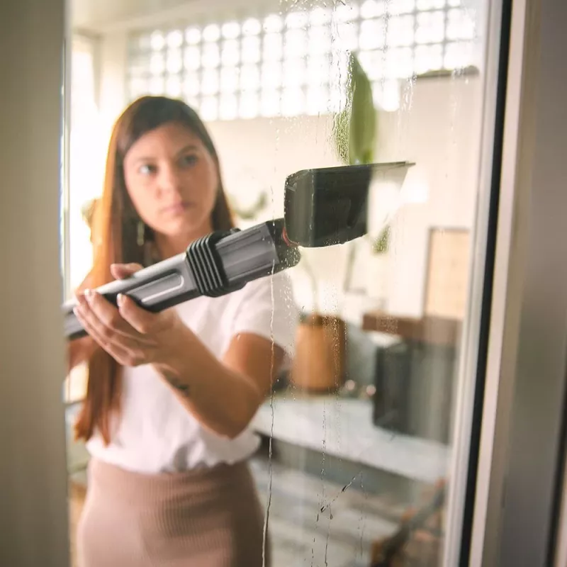 Polti Vaporetto Smart 110 Eco valcový parný čistič 1500 W čierna, zelená, biela