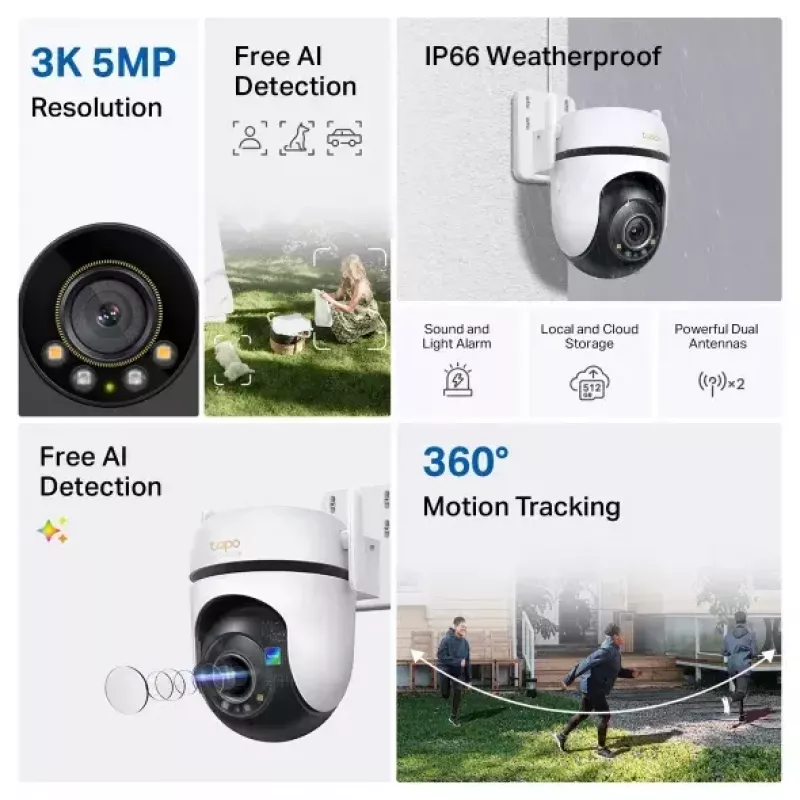 Bezpečnostná kamera Hikvision DS-2DE2C400MWG-4G PTZ 4 MP