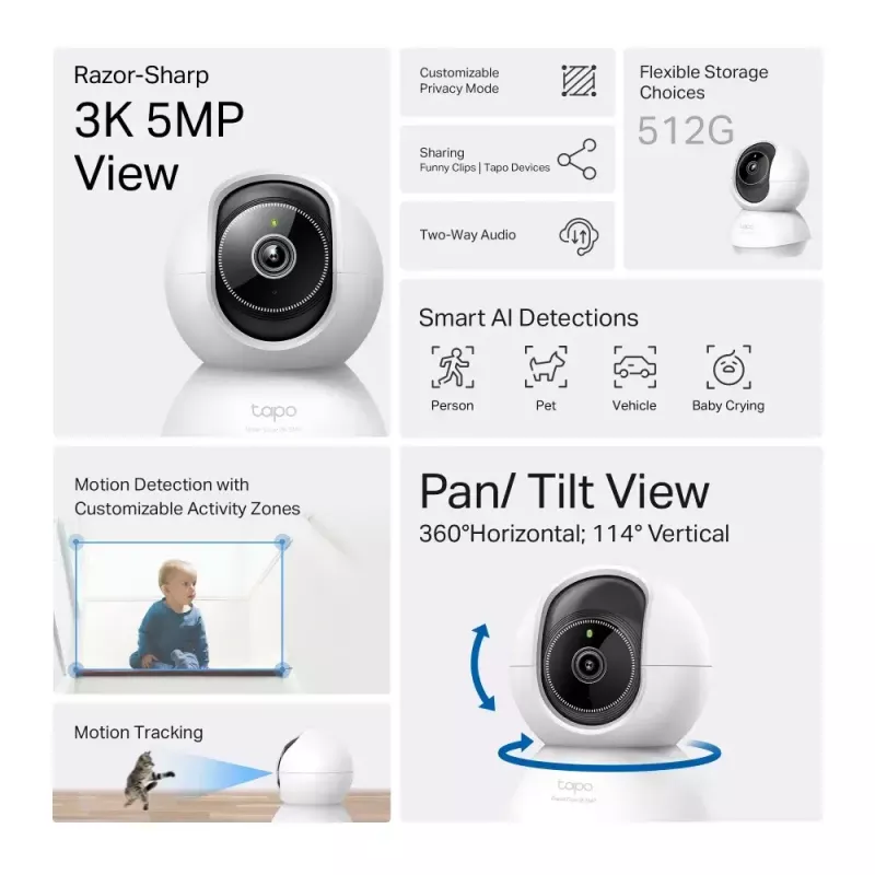 Bezpečnostná kamera Hikvision DS-2DE2C400MWG-4G PTZ 4 MP