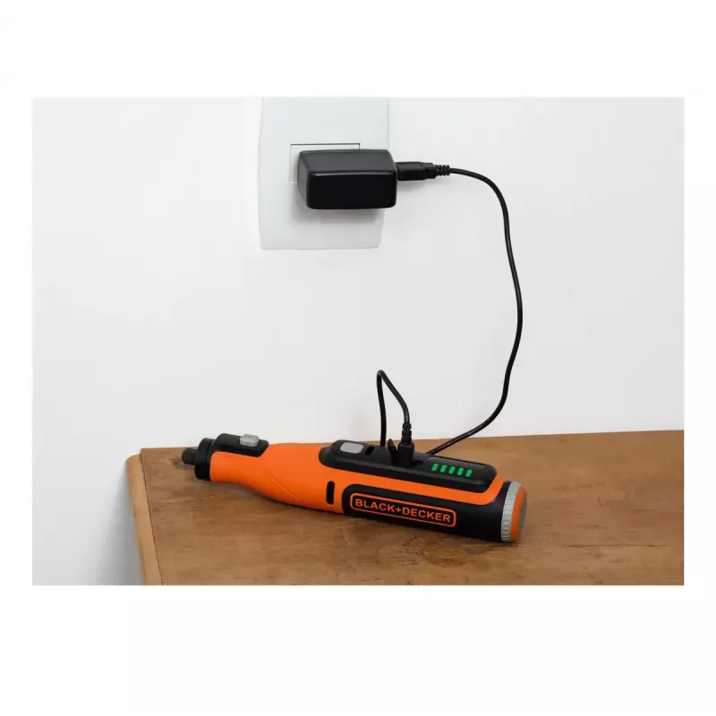 Elektrická gravírovacia fréza Black & Decker BCRT8I-XJ – ručná presná gravírovacia fréza, ľahký dizajn