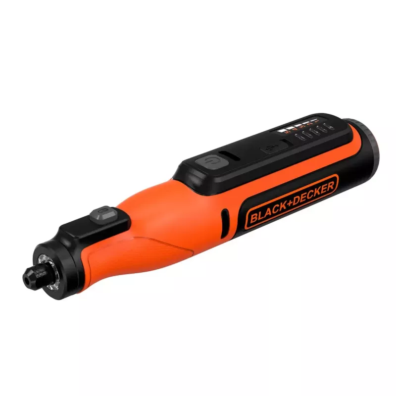 Elektrická gravírovacia fréza Black & Decker BCRT8I-XJ – ručná presná gravírovacia fréza, ľahký dizajn