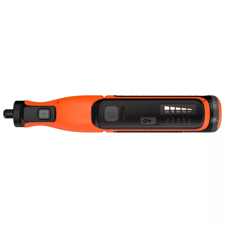 Elektrická gravírovacia fréza Black & Decker BCRT8I-XJ – ručná presná gravírovacia fréza, ľahký dizajn