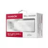 Axagon ACU-DPQ65W PD3.0 & QC4+ 3x VÝSTUPY nástenná nabíjačka 65W