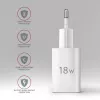 Axagon ACU-QC18W QC3.0 1xVÝSTUP nástenná nabíjačka 18W