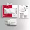 Axagon ACU-QC18W QC3.0 1xVÝSTUP nástenná nabíjačka 18W