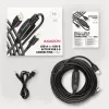 Axagon ADR-210B aktívny prepojovací/repeater kábel USB 2.0 konektor samec A na konektor samec B, 10 m
