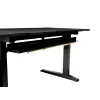 Rovný počítačový stôl GENESIS NDS-2249 čierny MDF 140x75cm