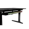 Rovný počítačový stôl GENESIS NDS-2249 čierny MDF 140x75cm