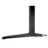 Rovný počítačový stôl GENESIS NDS-2249 čierny MDF 140x75cm