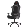 Herná stolička GENESIS Nitro 440 G2, čalúnené sedadlo, textil/ekokoža, sivá/čierna, max. 120 kg, nastaviteľné operadlo a 1D podrúčky