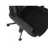 Herná stolička GENESIS Nitro 440 G2, čalúnené sedadlo, textil/ekokoža, sivá/čierna, max. 120 kg, nastaviteľné operadlo a 1D podrúčky