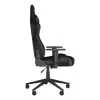 Herná stolička GENESIS Nitro 440 G2, čalúnené sedadlo, textil/ekokoža, sivá/čierna, max. 120 kg, nastaviteľné operadlo a 1D podrúčky