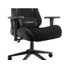 Herná stolička GENESIS Nitro 440 G2, čalúnené sedadlo, textil/ekokoža, sivá/čierna, max. 120 kg, nastaviteľné operadlo a 1D podrúčky