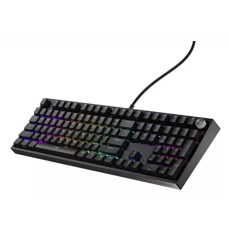 GENESIS THOR 404 klávesnica univerzálna USB QWERTY anglická čierna