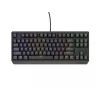 Genesis Thor 230 TKL drôtová mechanická herná klávesnica, US, čierna, Outemu Red
