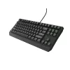 Genesis Thor 230 TKL drôtová mechanická herná klávesnica, US, čierna, Outemu Red