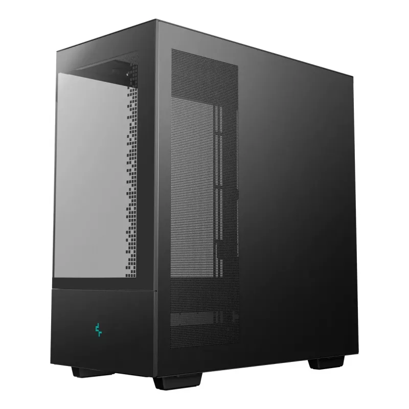 DeepCool CH690 Digital R-CH690-BKNNA0D-G-1 PC skriňa Mid Tower, ATX/micro-ATX/Mini-ITX, 2x tvrdené sklo, 1x pozícia 3,5 palca + 3x pozície 2,5 palca, 8 expanzných slotov, bez zdroja, čierna