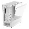 DeepCool CH690 Digital WH R-CH690-WHNNA0D-G-1 PC skriňa Mid Tower, ATX/micro-ATX/Mini-ITX, 2x tvrdené sklo, 1x pozícia 3,5 palca + 3x pozície 2,5 palca, 8 expanzných slotov, bez zdroja, biela