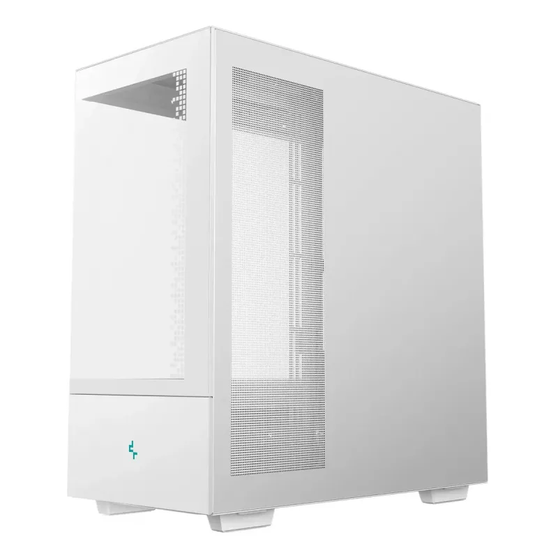 DeepCool CH690 Digital WH R-CH690-WHNNA0D-G-1 PC skriňa Mid Tower, ATX/micro-ATX/Mini-ITX, 2x tvrdené sklo, 1x pozícia 3,5 palca + 3x pozície 2,5 palca, 8 expanzných slotov, bez zdroja, biela