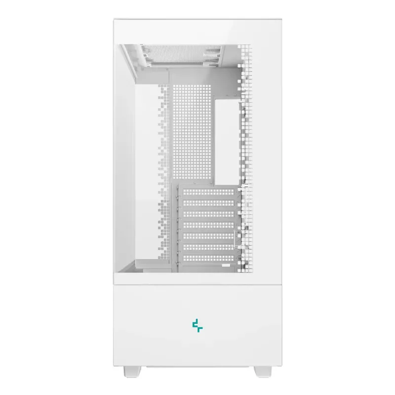 DeepCool CH690 Digital WH R-CH690-WHNNA0D-G-1 PC skriňa Mid Tower, ATX/micro-ATX/Mini-ITX, 2x tvrdené sklo, 1x pozícia 3,5 palca + 3x pozície 2,5 palca, 8 expanzných slotov, bez zdroja, biela
