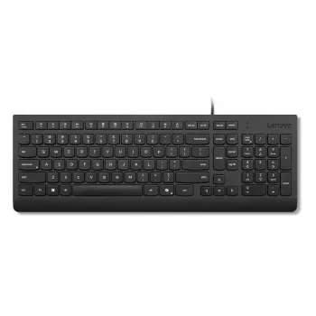 Drôtová USB klávesnica Lenovo Essential 4Y41R64633 — US English rozloženie, čierna