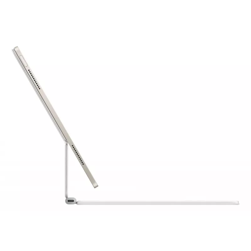 Apple Magic Keyboard QWERTY švédčina biela Trackpad iPad Air 13