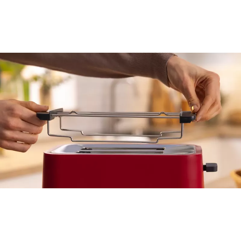 Bosch TAT3M124 hriankovač 2 plátky 950 W červený