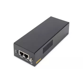 DIGITUS Gigabit Ethernet PoE++ injektor, 802.3bt Power pins: 4/5(+),7/8(-) and 3/6(+), 1/2(-), 85W