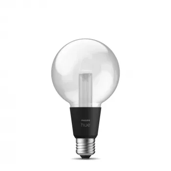 Smart žiarovka Philips Hue White and Colour Ambience G95 E27, 6,8 W, Bluetooth/Zigbee, transparentná