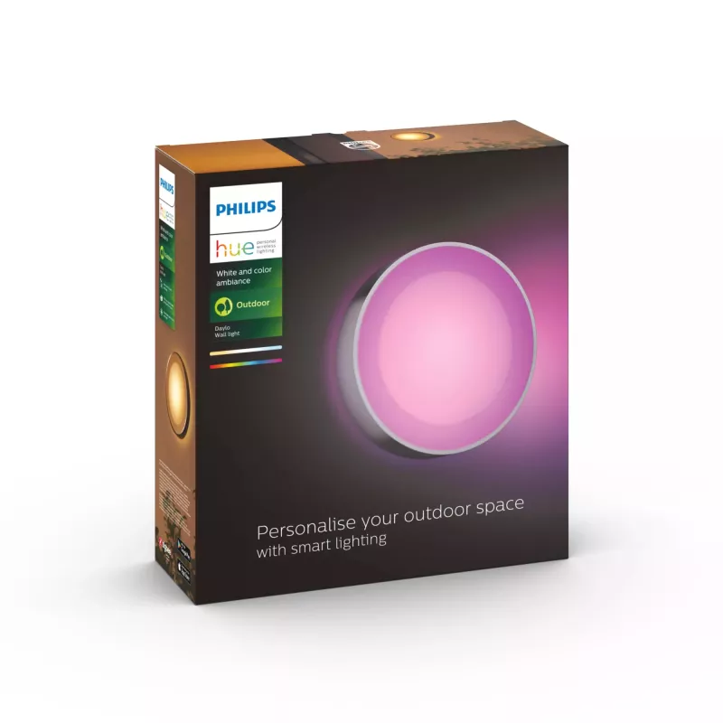 Philips Hue White and Colour Ambience Daylo vonkajšie nástenné svietidlo