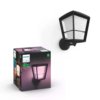 Smart nástenné svietidlo Philips Hue White and Colour Ambience Econic vonkajšie nástenné svietidlo