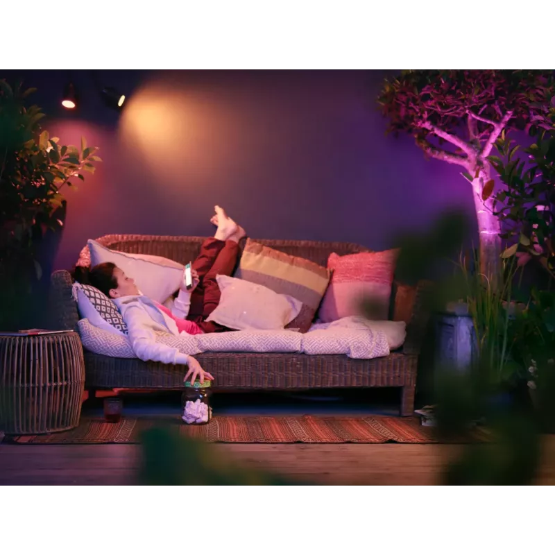 Philips Hue White and Colour Ambience Lily vonkajší reflektor