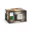 Philips Hue White Lucca vonkajšie nástenné svietidlo, smart vonkajšie svietidlo, Bluetooth/Zigbee, antracit, LED, hliník, E27