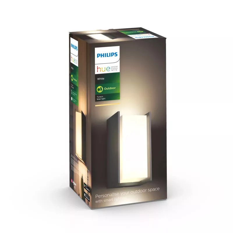 Smart nástenné svietidlo Philips Hue White Turaco Outdoor