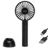 Stolový ventilátor Adler AD 7338 Mini USB — 7 cm priemer, 3 rýchlosti, čierny