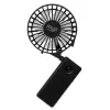 Stolový ventilátor Adler AD 7336 – skladací mini ventilátor, 6,5 cm priemer, 1 rýchlosť, čierny