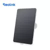 Solárny panel Reolink SP3-W 12W 6V USB-C IP65 exteriér, 360° horizontálne, 90° vertikálne, 4 m kábel, technopolymér, biely